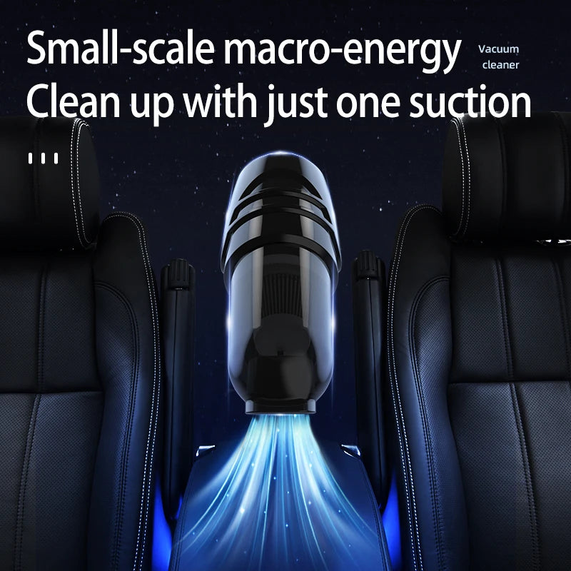 Wireless Car Vacuum Cleaner | Handheld & Cordless for Car + Home.