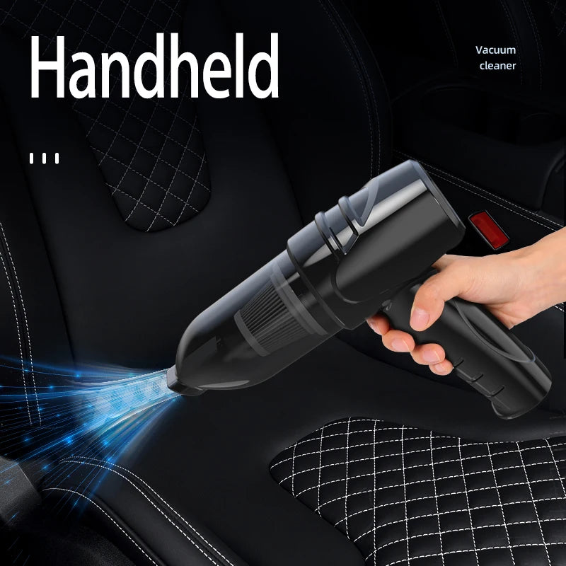 Wireless Car Vacuum Cleaner | Handheld & Cordless for Car + Home.